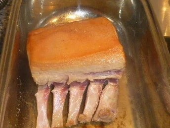 Karreebraten vom Duroc-Schwein mit Rote-Bete-Sauce - Rezept - Bild Nr. 7689