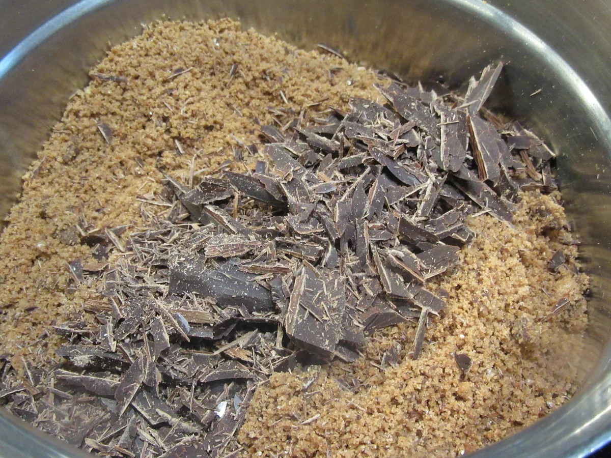 Backen: Schoko-Krümelkuchen mit Kirschen - Rezept - Bild Nr. 7690