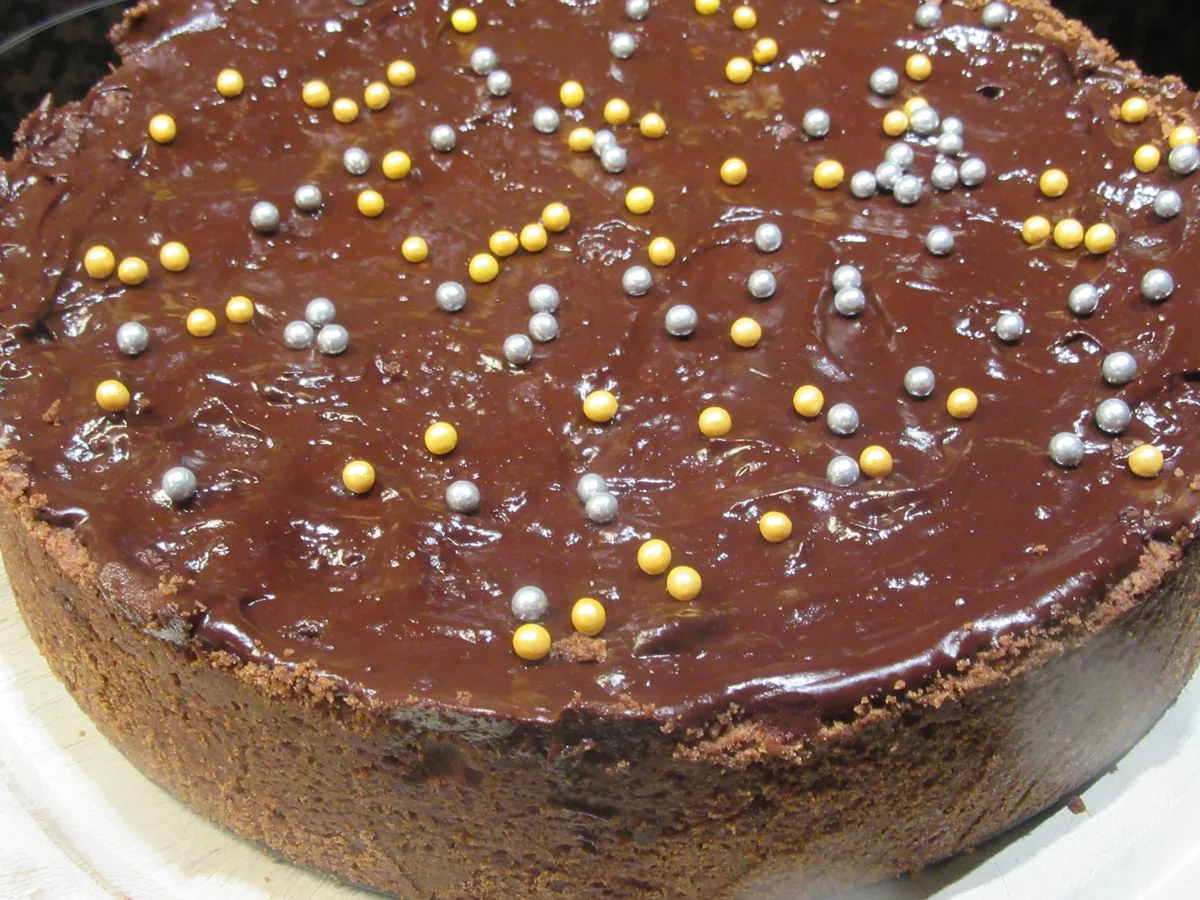 Backen: Schoko-Krümelkuchen mit Kirschen - Rezept - Bild Nr. 7699