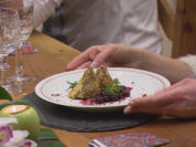 Bäumchen mit Rosmarin-Beeren-Kompott - Rezept - Bild Nr. 7688