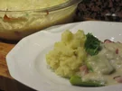 Gemüse: Lauchgratin mit Bouillon-Püree - Rezept - Bild Nr. 7688