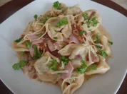 Tortellini in Schinkenschmand-Sauce - Rezept - Bild Nr. 7688