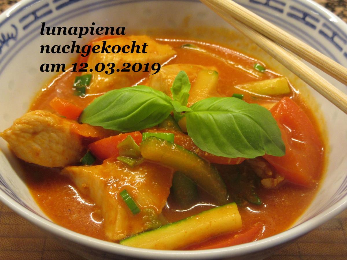 Thailändisches Red Chicken Curry - Rezept - Bild Nr. 7691