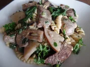 Geschnetzeltes mit Pilzen und Nudeln - Rezept - Bild Nr. 7690