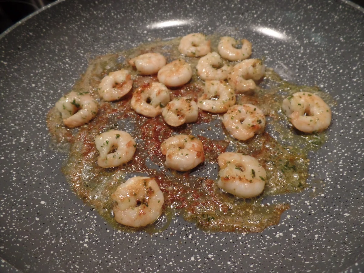 Garnelen mit Bavette n.13 - Rezept - Bild Nr. 7700
