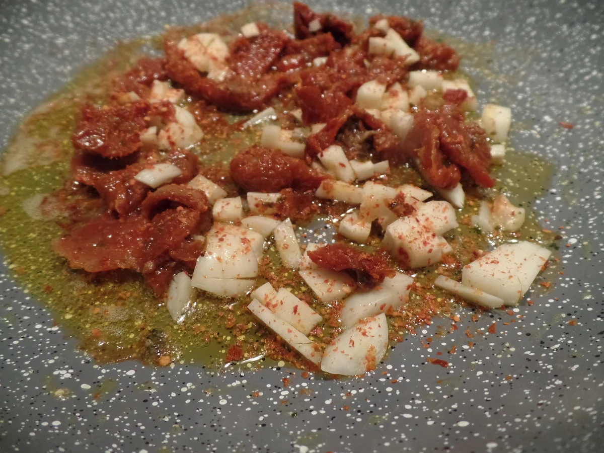 Garnelen mit Bavette n.13 - Rezept - Bild Nr. 7702