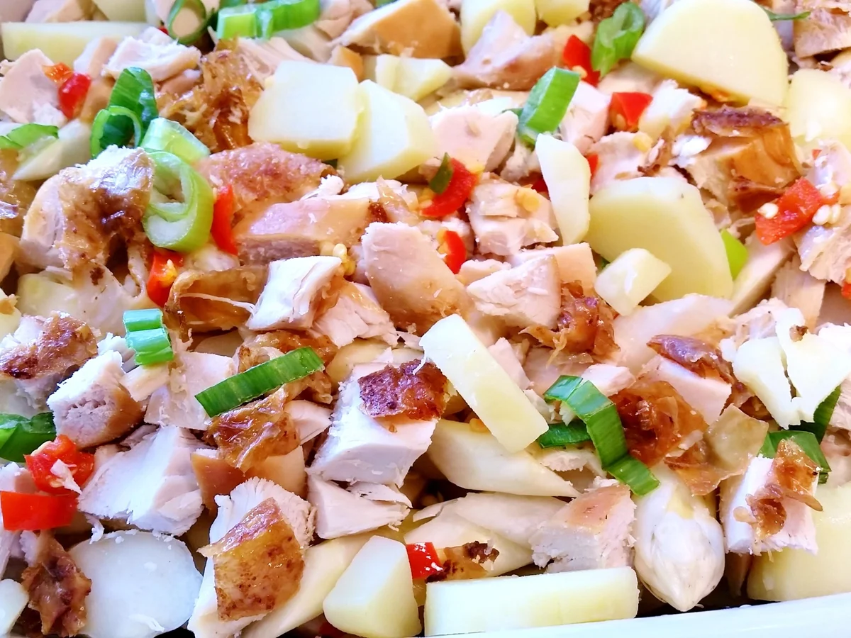 Spargel-Auflauf mit Hühnerbrüstchen - Rezept - Bild Nr. 7700