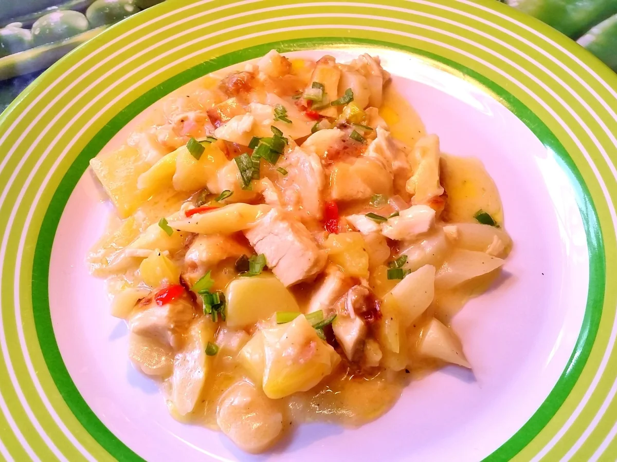 Spargel-Auflauf mit Hühnerbrüstchen - Rezept - Bild Nr. 7703