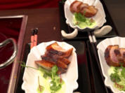 Geflammtes Cobia-Sashimi mit Salat und Soja Glaze - Rezept - Bild Nr. 7696