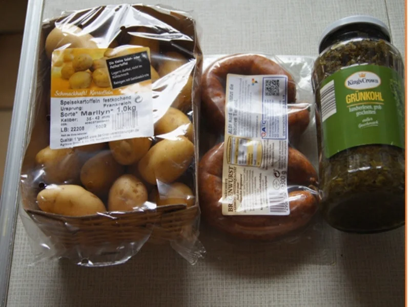 Rezept: Schnelles Grünkohlessen Bild Nr. 3 Schnelles Grünkohlessen - Rezept - Bild Nr. 3