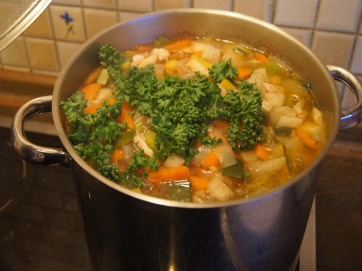 Hühner-Gemüse-Suppe XXL - Rezept - Bild Nr. 12