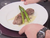 Lammlachse auf Weißweinrisotto mit Weißweinsoße - Rezept - Bild Nr. 2