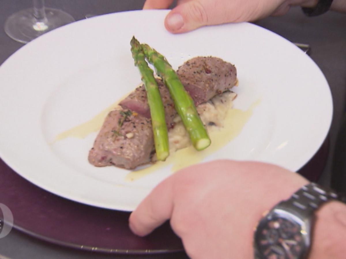 Lammlachse auf Weißweinrisotto mit Weißweinsoße - von Das perfekte Dinner