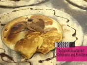 Apflpfannkouchn mit Schokoeis und Fanillesoß - Rezept - Bild Nr. 3
