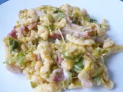 Spätzle mit Lauch und Speck - Rezept - Bild Nr. 7711