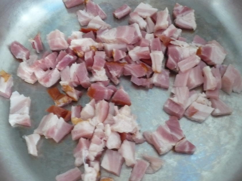 Spätzle mit Lauch und Speck - einfach - von rollimops