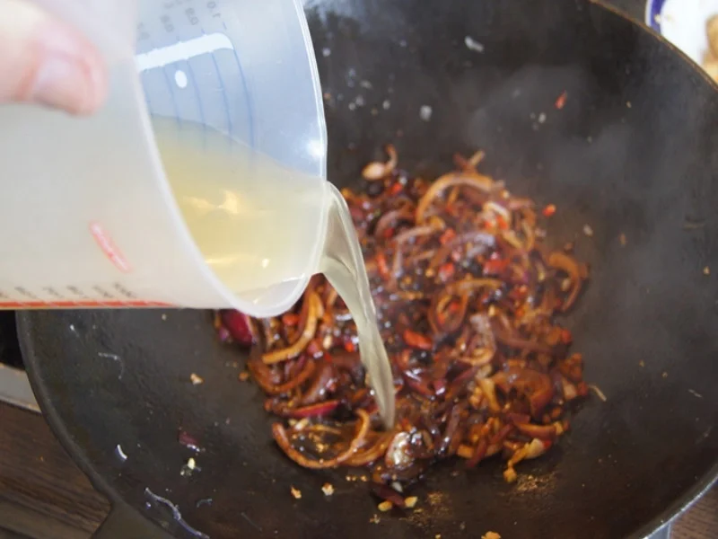 Rezept: Herzhafter Tofu mit Glasnudeln Bild Nr. 18 Herzhafter Tofu mit Glasnudeln - Rezept - Bild Nr. 18