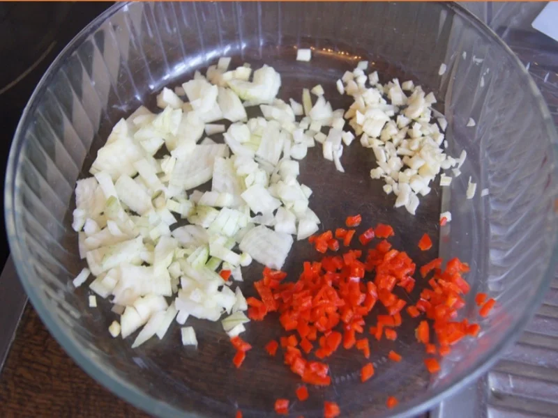 Chili con Carne mit pikanten Dip - Rezept - Bild Nr. 6