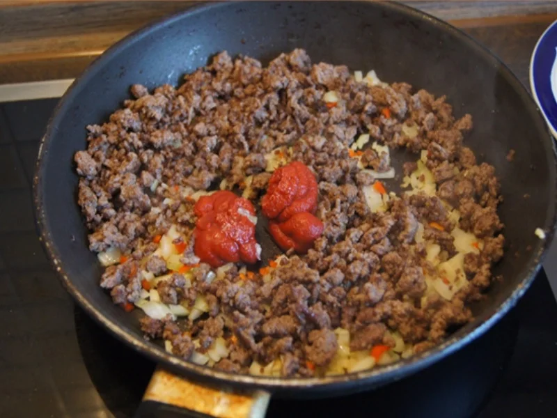 Chili con Carne mit pikanten Dip - Rezept - Bild Nr. 8