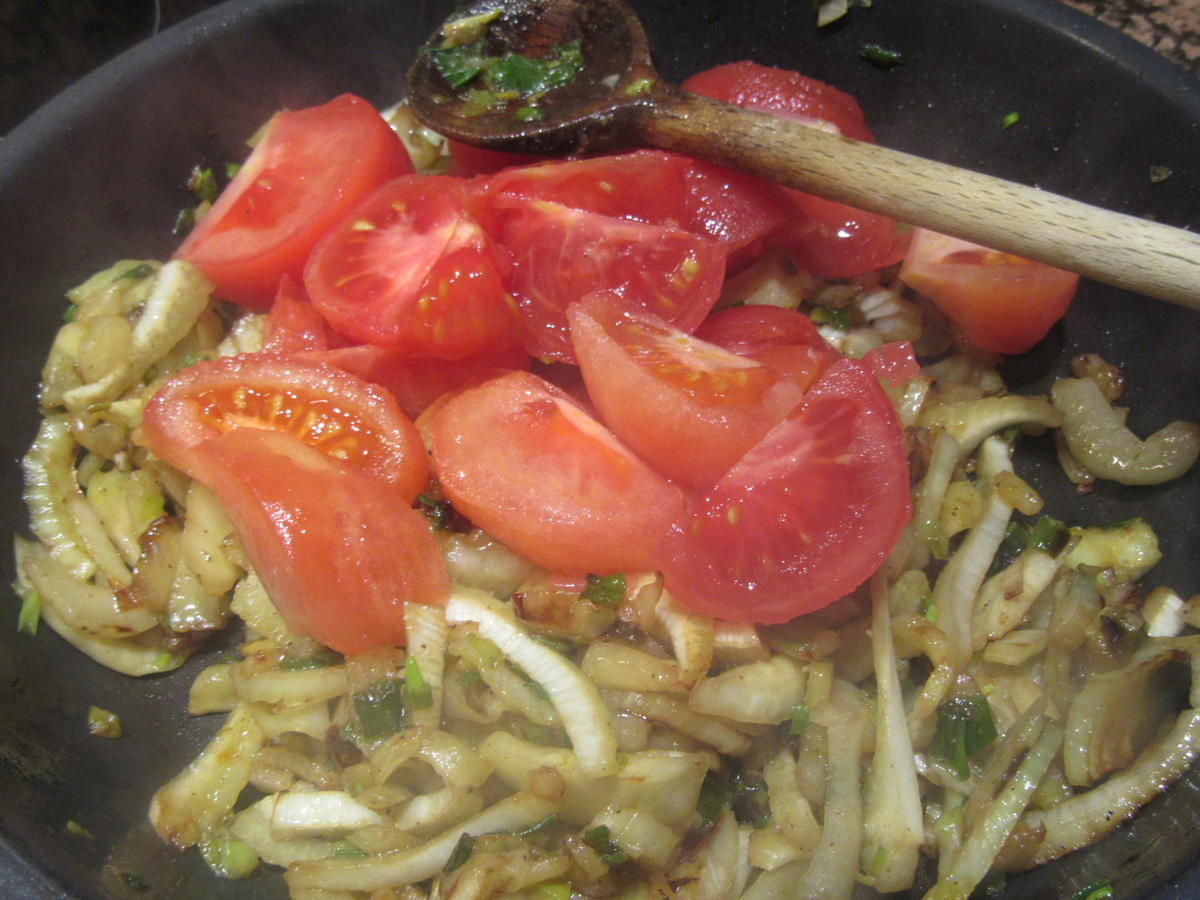 Fisch: Zander mariniert mit Fenchel-Tomaten-Gemüse - Rezept - Bild Nr. 7718