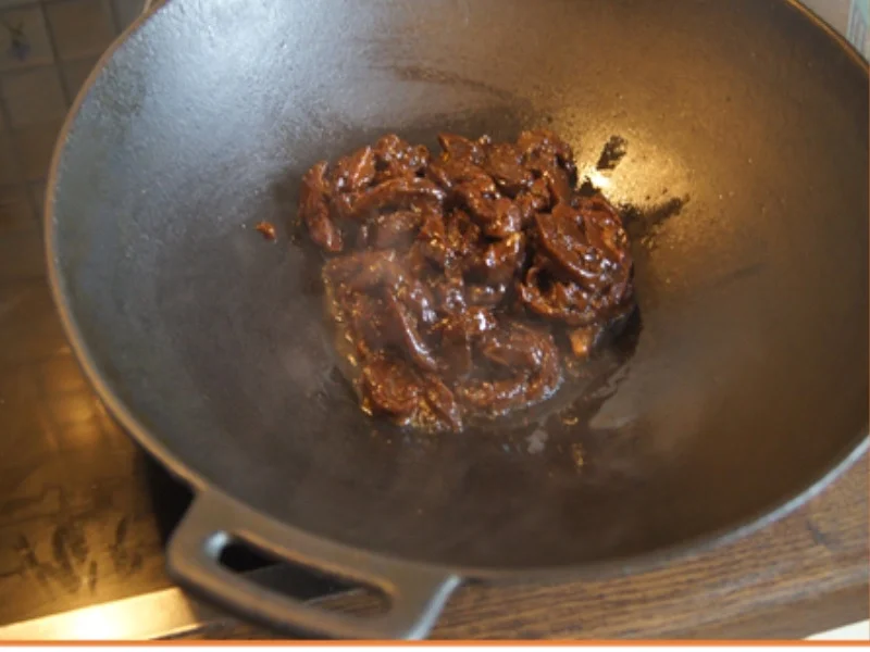 Rindfleisch-Paprika-Wok mit gelben Basmatireis - Rezept - Bild Nr. 9