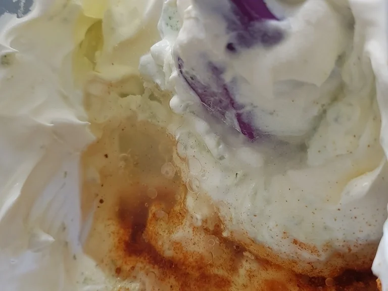 Rezept: Kartoffelsalat (kleiner Restesalat) Bild Nr. 7733 Kartoffelsalat (kleiner Restesalat) - Rezept - Bild Nr. 7733