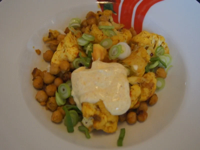 Rezept: Gebratener Blumenkohl im Wok mit pikanten Dip Bild Nr. 16 Gebratener Blumenkohl im Wok mit pikanten Dip - Rezept - Bild Nr. 16