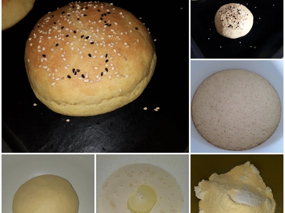 Tex-Mex Bean-Burger and Sweet Potato Fries - Rezept - Bild Nr. 7736