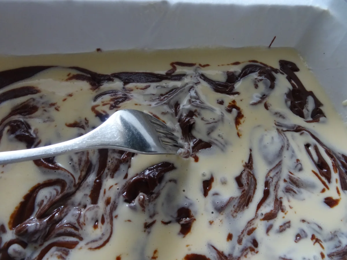 Cheesecake-Brownies mit Frucht - Rezept - Bild Nr. 7761