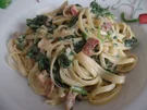 Spinat-Carbonara - Rezept - Bild Nr. 7745