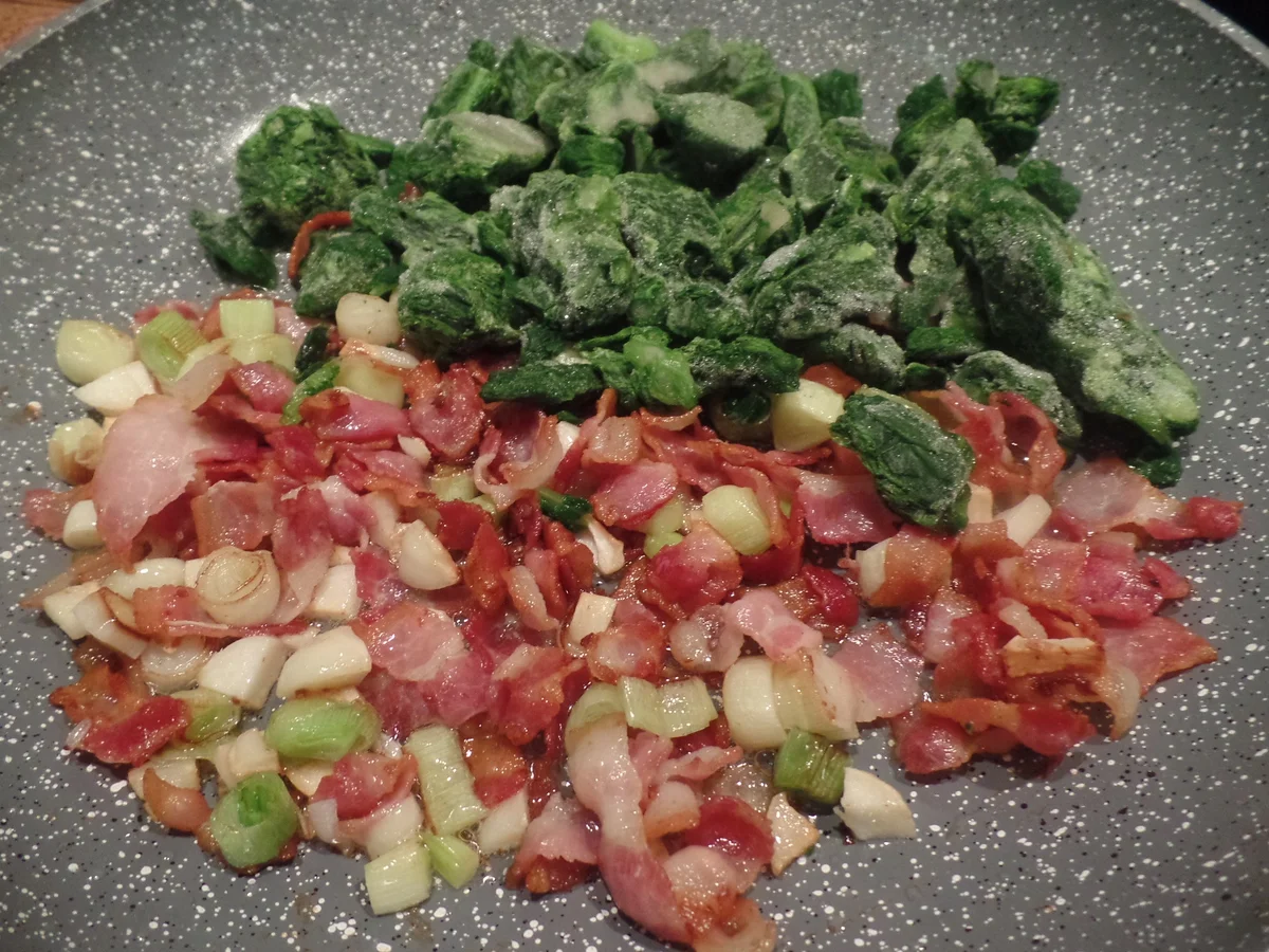 Spinat-Carbonara - Rezept - Bild Nr. 7751