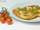 Rezept: Dinkel-Tomaten-Drei-Käse-Pizza Bild Nr. 7765 Dinkel-Tomaten-Drei-Käse-Pizza - Rezept - Bild Nr. 7765