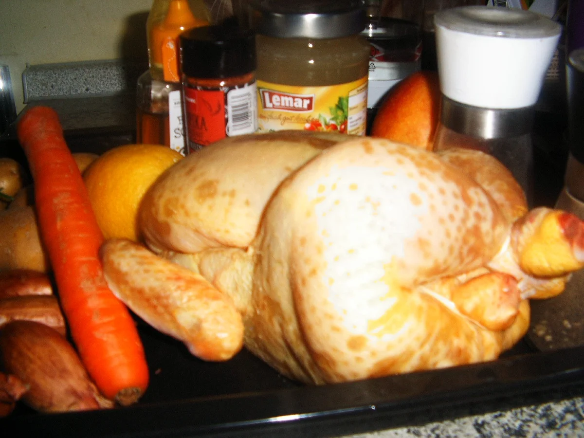 Rezept: Hähnchen im Bratschlauch Bild Nr. 7751 Hähnchen im Bratschlauch - Rezept - Bild Nr. 7751