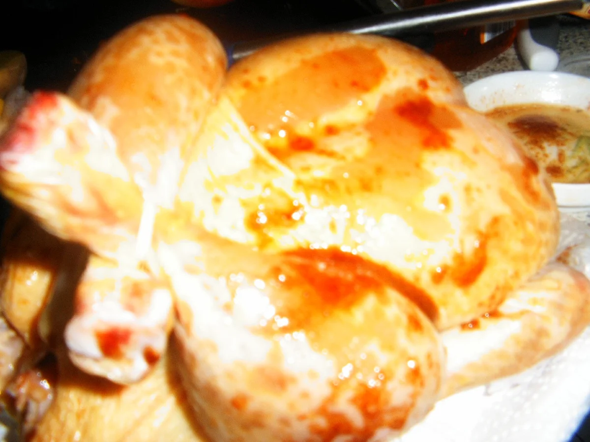 Rezept: Hähnchen im Bratschlauch Bild Nr. 7753 Hähnchen im Bratschlauch - Rezept - Bild Nr. 7753