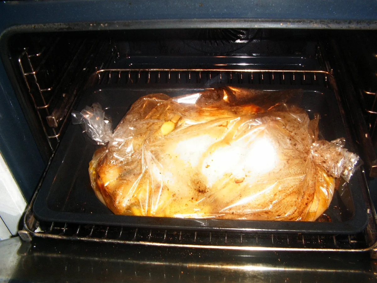 Rezept: Hähnchen im Bratschlauch Bild Nr. 7754 Hähnchen im Bratschlauch - Rezept - Bild Nr. 7754