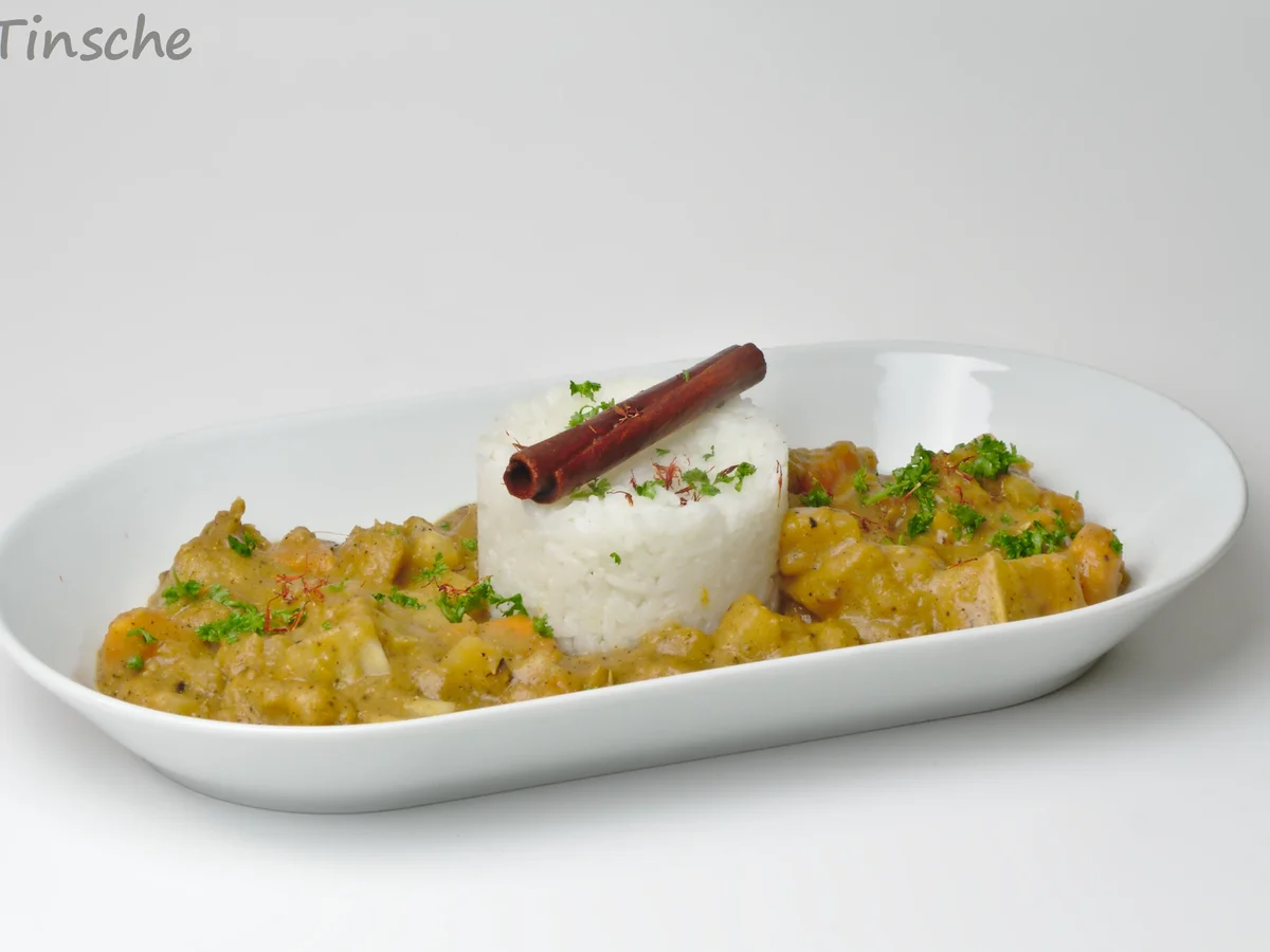 Maniok-Süßkartoffel-Kochbananencurry - Rezept - Bild Nr. 7755