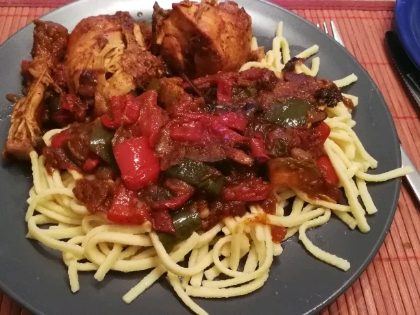 SCHARFES CHICKEN DOPPELT GECHILLT - Rezept - Bild Nr. 7757