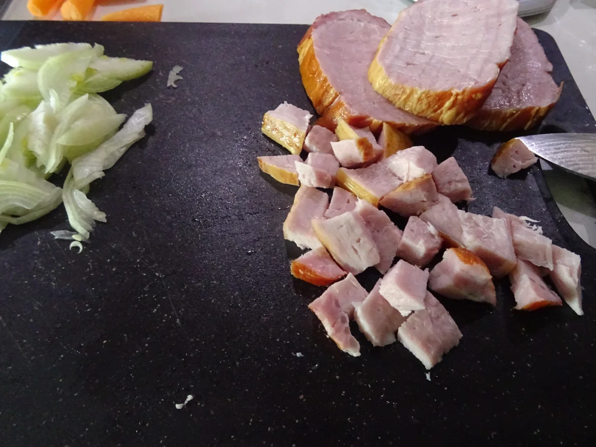 Rezept: Kartoffel-Möhren-Auflauf mit Kasseler Bild Nr. 7761 Kartoffel-Möhren-Auflauf mit Kasseler - Rezept - Bild Nr. 7761