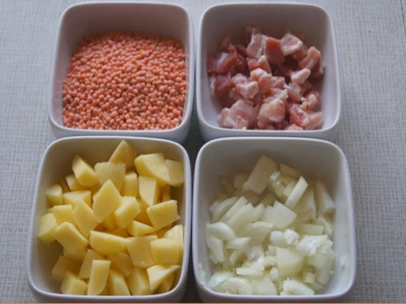 Gulasch mit roten Linsen - Rezept - Bild Nr. 7754