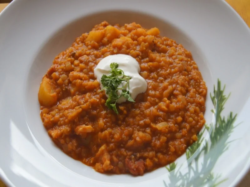 Gulasch mit roten Linsen - Rezept - Bild Nr. 7754