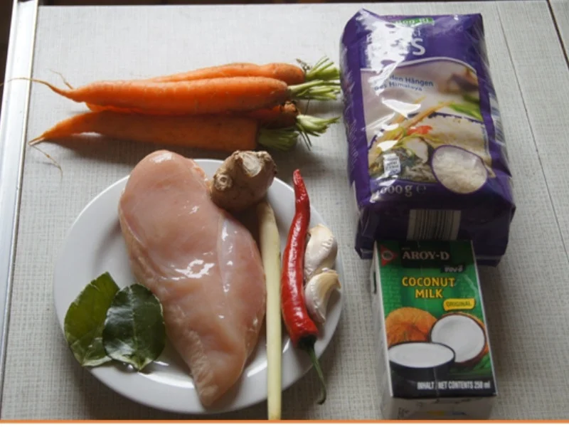 Hähnchenbrustfilet-Curry mit gelben Basmatireis - Rezept - Bild Nr. 4