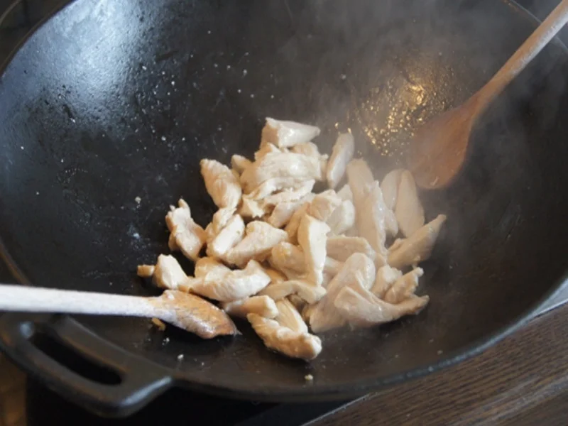 Hähnchenbrustfilet-Curry mit gelben Basmatireis - Rezept - Bild Nr. 11