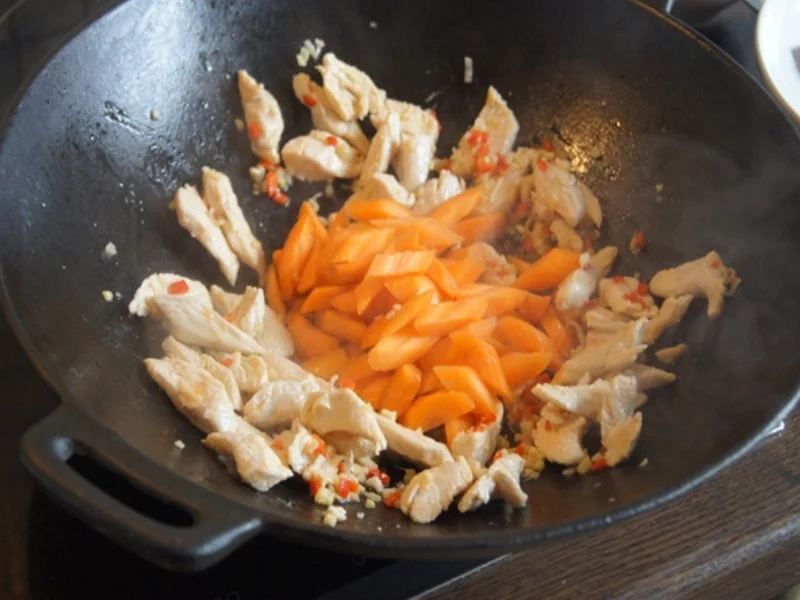 Hähnchenbrustfilet-Curry mit gelben Basmatireis - Rezept - Bild Nr. 14