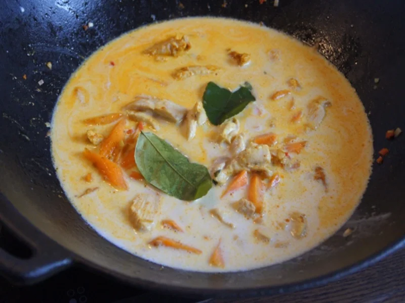 Hähnchenbrustfilet-Curry mit gelben Basmatireis - Rezept - Bild Nr. 17