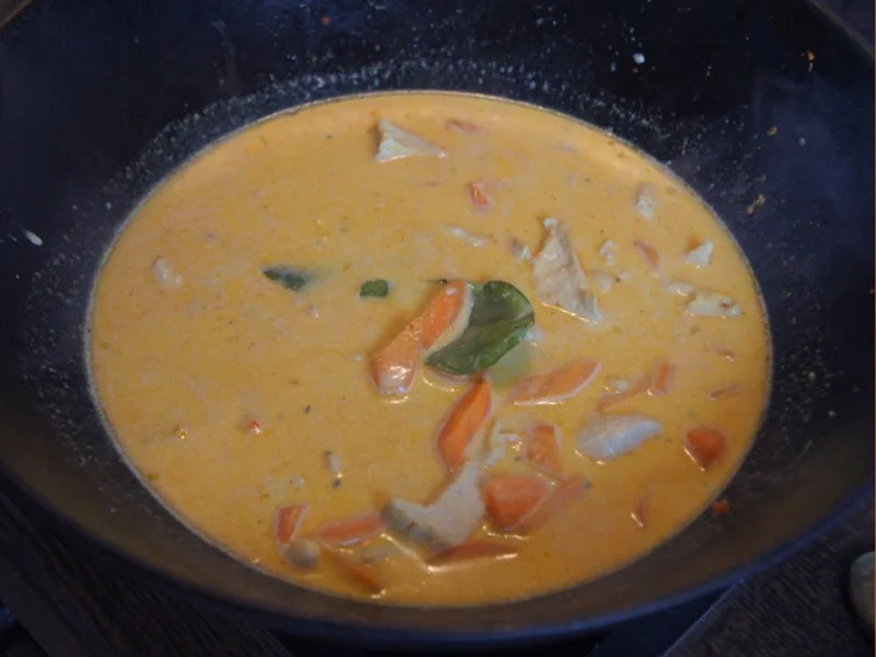 Hähnchenbrustfilet-Curry mit gelben Basmatireis - Rezept - Bild Nr. 18