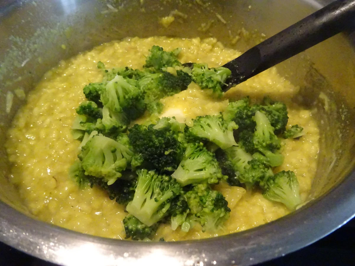 Rotbarschfilet-Schaschlik mit Broccoli-Risotto - Rezept - Bild Nr. 7759