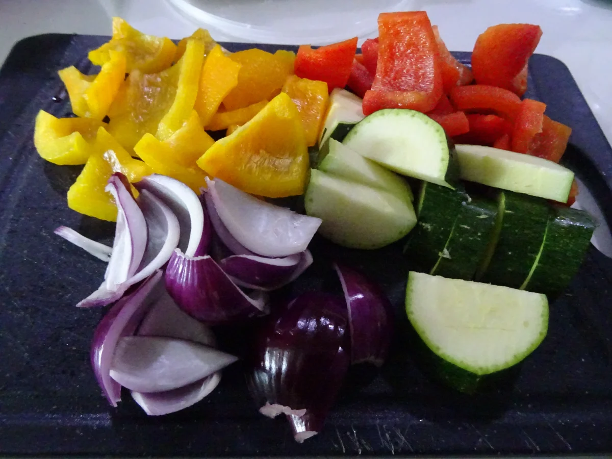 Rotbarschfilet-Schaschlik mit Broccoli-Risotto - Rezept - Bild Nr. 7767