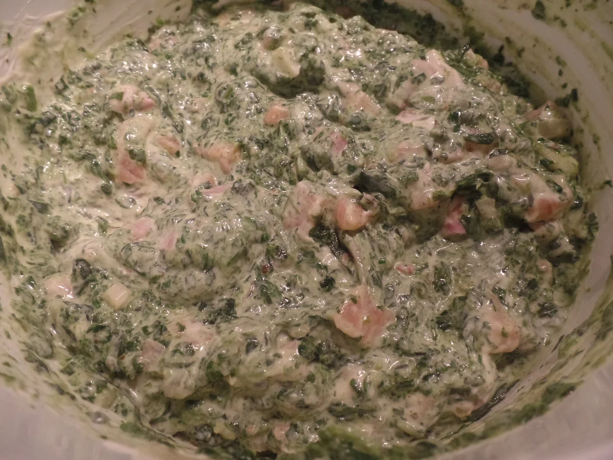 Muschelnudeln mit Spinat-Lachs -Ziegenrahm -Füllung - Rezept - Bild Nr. 7768