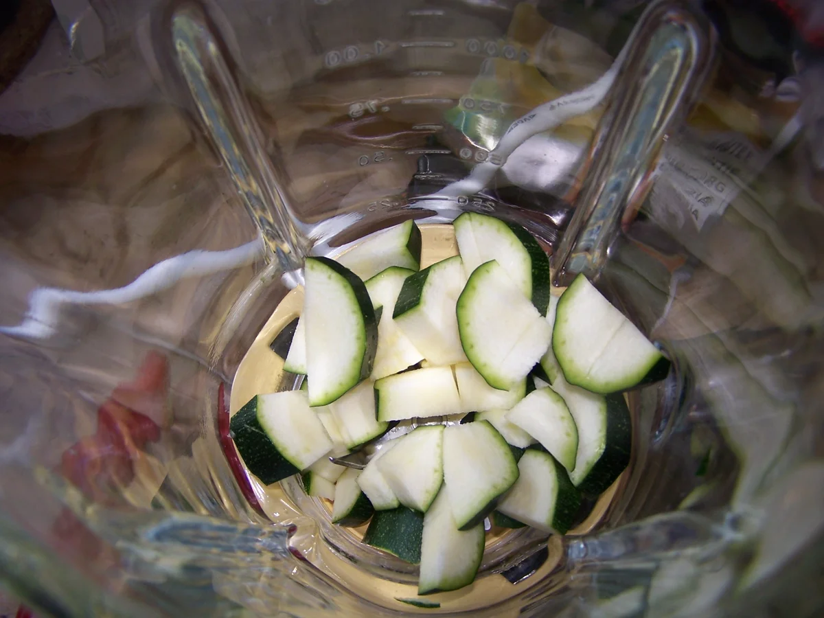 Rezept: Buntes Gemüse im Blender , erster Versuch Bild Nr. 7759 Buntes Gemüse im Blender , erster Versuch - Rezept - Bild Nr. 7759