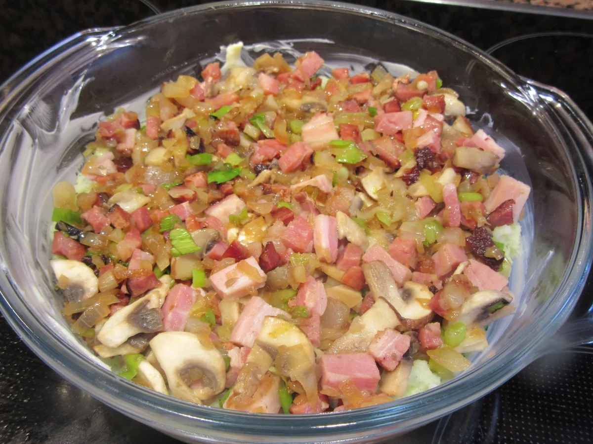 Auflauf: Püree-Auflauf mit allerlei Resten - Rezept - Bild Nr. 7760